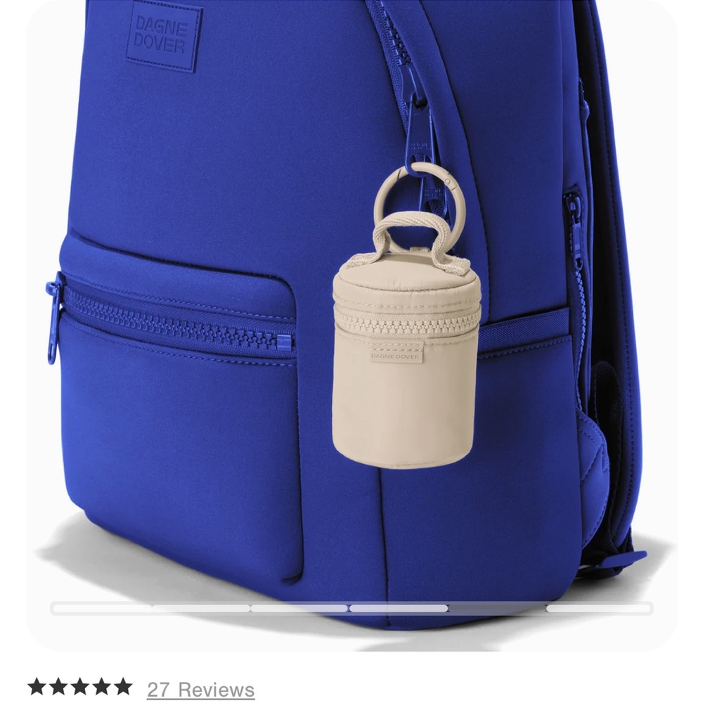Dagne Dover Mila Keychain - Oyster